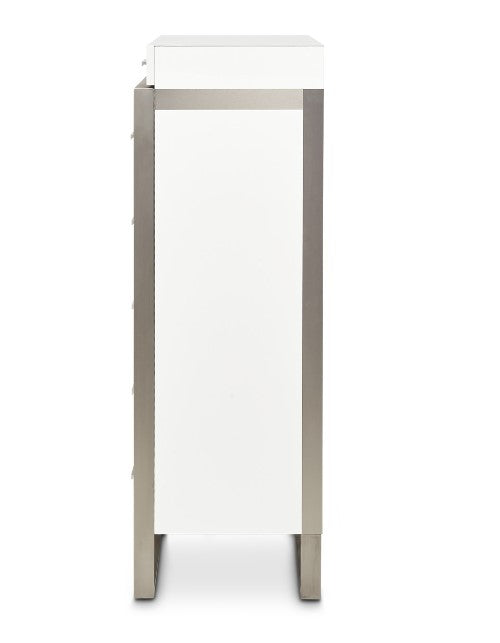 AICO Marquee Chest in Cloud White - Furniture Land (Milwaukee, WI)