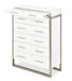 AICO Marquee Chest in Cloud White - Furniture Land (Milwaukee, WI)