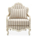 AICO Lavelle Bergere Wood Chair Birch in Classic Pearl - Furniture Land (Milwaukee, WI)