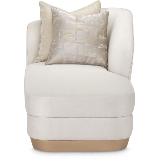 AICO La Rachelle Chaise ICICLE in Medium Champagne - Furniture Land (Milwaukee, WI)