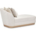 AICO La Rachelle Chaise ICICLE in Medium Champagne - Furniture Land (Milwaukee, WI)