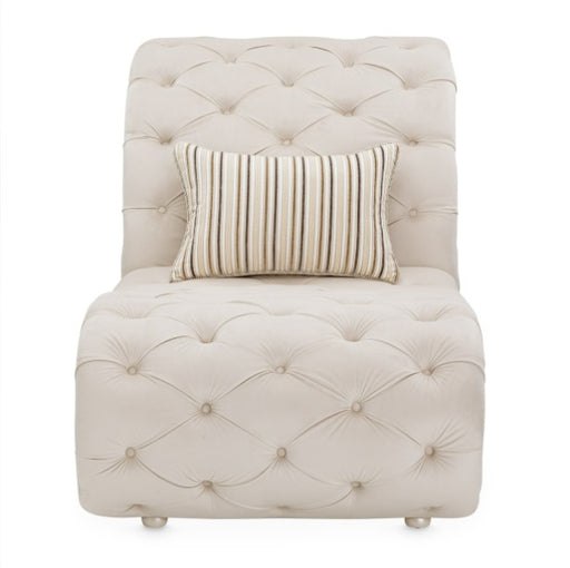 AICO Chamberi Chaise in Ivory Classic Pearl - Furniture Land (Milwaukee, WI)
