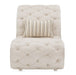 AICO Chamberi Chaise in Ivory Classic Pearl - Furniture Land (Milwaukee, WI)