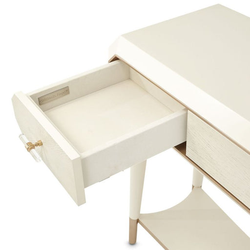AICO La Rachelle Console Table in Medium Champagne - Furniture Land (Milwaukee, WI)