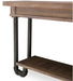 Aico Crossings Console Table in Reclaimed Barn - Furniture Land (Milwaukee, WI)