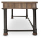 Aico Crossings Writing Desk in Reclaimed Barn - Furniture Land (Milwaukee, WI)