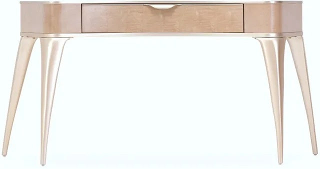 AICO Malibu Crest Vanity/Writing Desk in Blush - Furniture Land (Milwaukee, WI)
