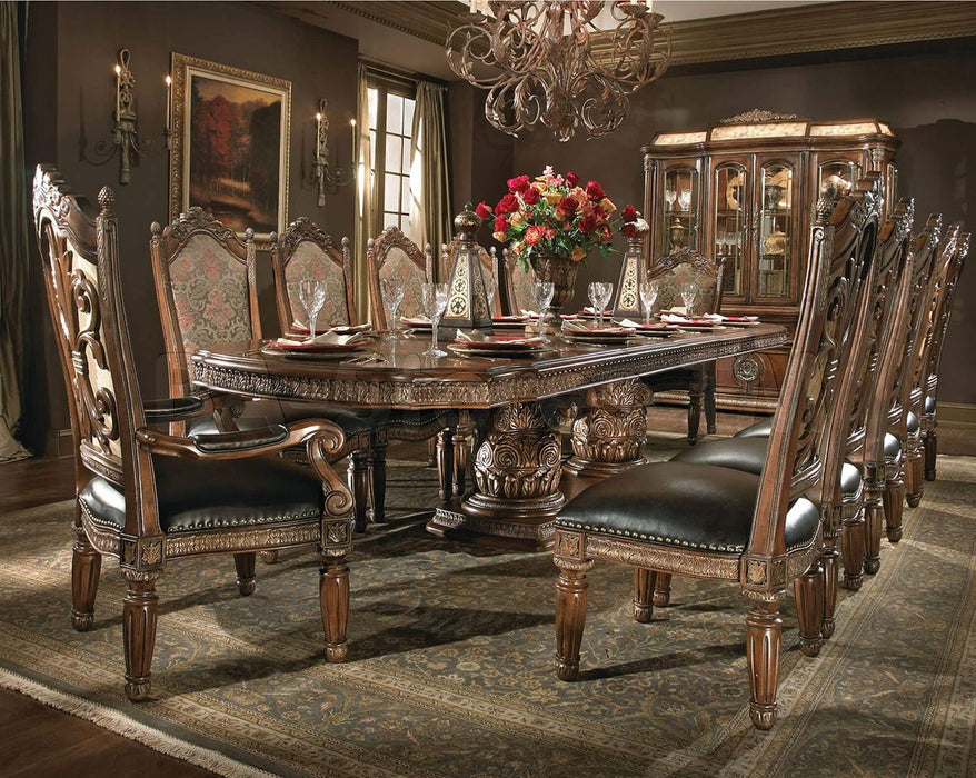 AICO Villa Valencia Side Chair in Classic Chestnut (Set of 2) - Furniture Land (Milwaukee, WI)