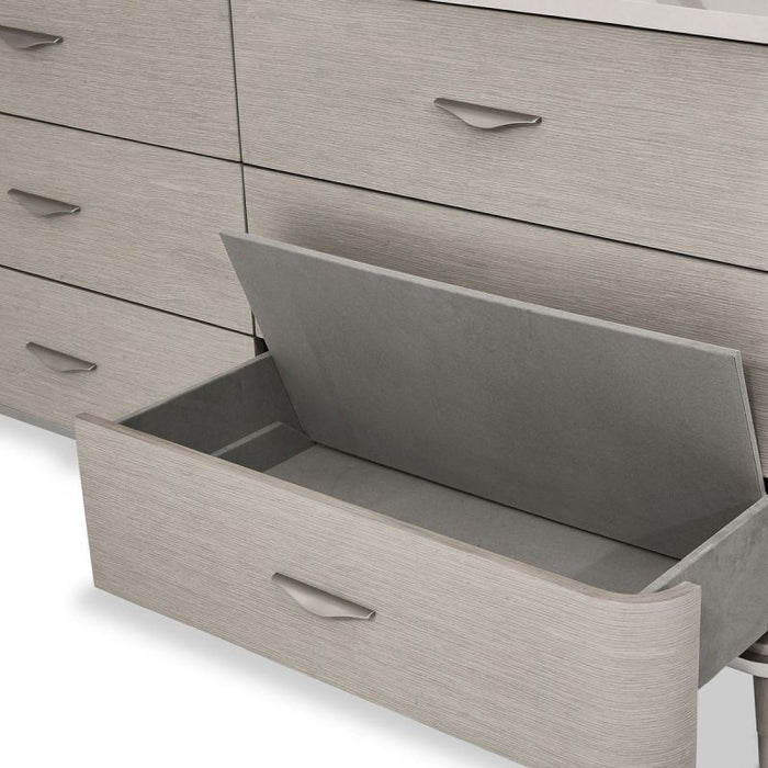 AICO Eclipse Dresser in Moonlight - Furniture Land (Milwaukee, WI)