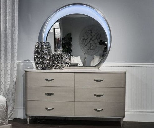 AICO Eclipse Dresser in Moonlight - Furniture Land (Milwaukee, WI)