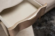 AICO Malibu Crest End Table in Blush - Furniture Land (Milwaukee, WI)