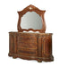 AICO Cortina Dresser in Honey Walnut - Furniture Land (Milwaukee, WI)