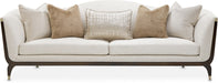 AICO Paris Chic Sofa Cremini in Espresso - Furniture Land (Milwaukee, WI)