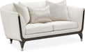 AICO Paris Chic Loveseat Cremini in Espresso - Furniture Land (Milwaukee, WI)
