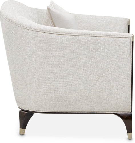 AICO Paris Chic Matching Chair Cremini in Espresso - Furniture Land (Milwaukee, WI)