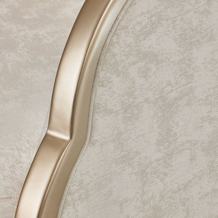 AICO Malibu Crest Chair in Chardonnay - Furniture Land (Milwaukee, WI)