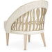 AICO La Rachelle Flame Chair Gold Rush in Medium Champagne - Furniture Land (Milwaukee, WI)