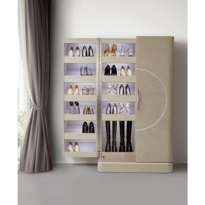 AICO Eclipse Footwear Cabinet in Moonlight - Furniture Land (Milwaukee, WI)