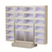 AICO Eclipse Footwear Cabinet in Moonlight - Furniture Land (Milwaukee, WI)
