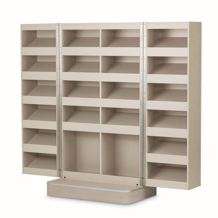 AICO Eclipse Footwear Cabinet in Moonlight - Furniture Land (Milwaukee, WI)
