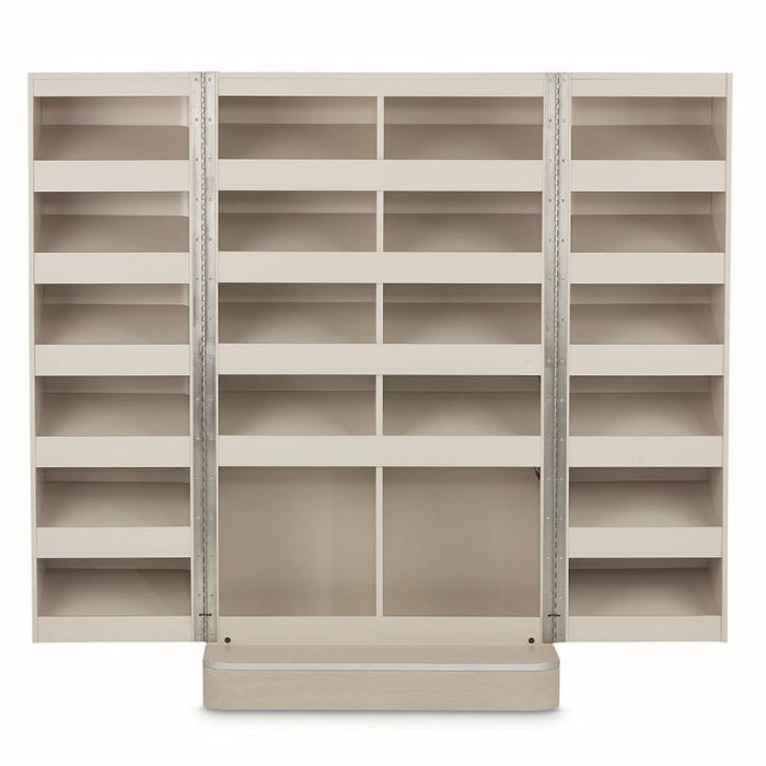 AICO Eclipse Footwear Cabinet in Moonlight - Furniture Land (Milwaukee, WI)