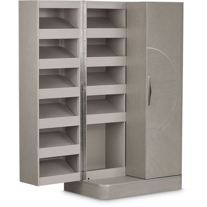 AICO Eclipse Footwear Cabinet in Moonlight - Furniture Land (Milwaukee, WI)