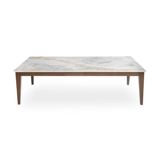 AICO Balboa Rectangular Cocktail Table in Warm Walnut - Furniture Land (Milwaukee, WI)