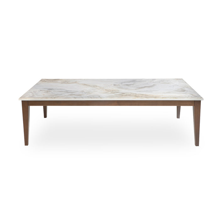 AICO Balboa Rectangular Cocktail Table in Warm Walnut - Furniture Land (Milwaukee, WI)