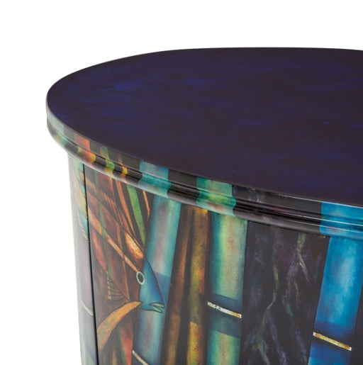 AICO Furniture Illusions 3 Drawers Oval Cabinet - Furniture Land (Milwaukee, WI)