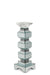 AICO Montreal 3-Tier Mirrored Candle Holder w/Crystal Accents (2/pack) - Furniture Land (Milwaukee, WI)