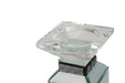 AICO Montreal 3-Tier Mirrored Candle Holder w/Crystal Accents (2/pack) - Furniture Land (Milwaukee, WI)