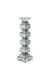 AICO Montreal 4-Tier Mirrored Candle Holder w/Crystal Accents (2/pack) - Furniture Land (Milwaukee, WI)