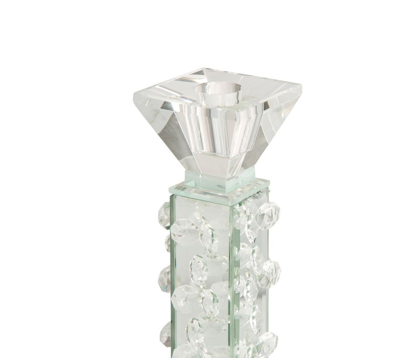 AICO Montreal Crystal Tower w/Mirror, Small (2/pack) - Furniture Land (Milwaukee, WI)
