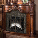 AICO Windsor Court Fireplace without Insert in Vintage Fruitwood - Furniture Land (Milwaukee, WI)
