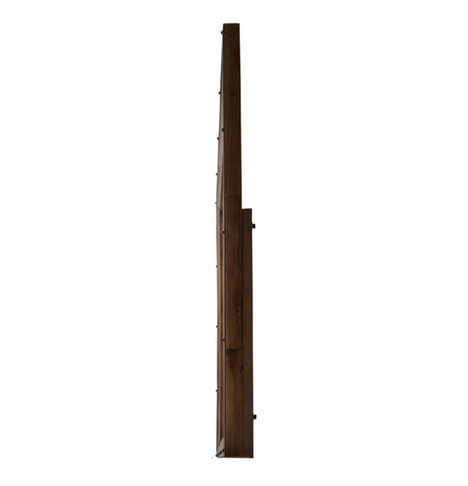AICO Brooklyn Walk Mirror in Burnt Umber - Furniture Land (Milwaukee, WI)