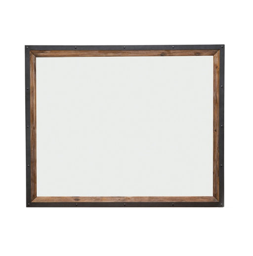 AICO Brooklyn Walk Mirror in Burnt Umber - Furniture Land (Milwaukee, WI)