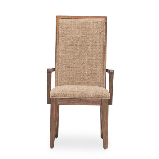 Aico Carrollton Arm Chair (Set of 2) in Rustic Ranch - Furniture Land (Milwaukee, WI)