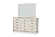 AICO Menlo Station Mirror in Eucalyptus - Furniture Land (Milwaukee, WI)