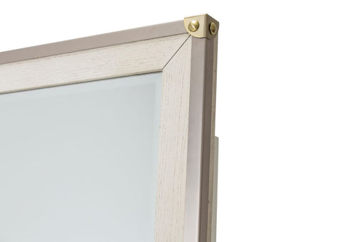 AICO Menlo Station Mirror in Eucalyptus - Furniture Land (Milwaukee, WI)