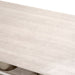 AICO Marin Double Pedestal Table in Greige - Furniture Land (Milwaukee, WI)