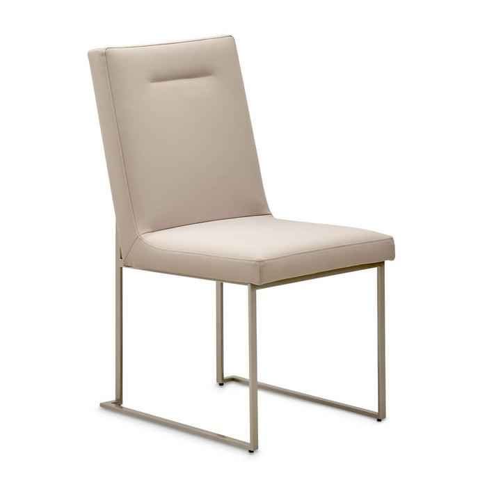 AICO Marin Side Chair (Set of 2) in Greige - Furniture Land (Milwaukee, WI)