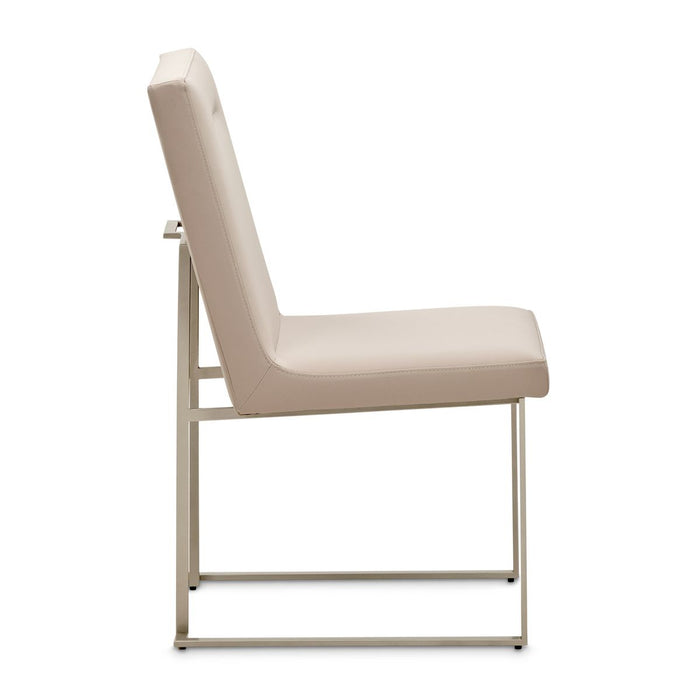AICO Marin Side Chair (Set of 2) in Greige - Furniture Land (Milwaukee, WI)