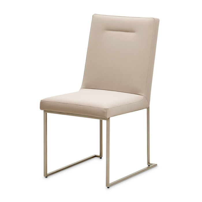 AICO Marin Side Chair (Set of 2) in Greige - Furniture Land (Milwaukee, WI)