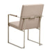 AICO Marin Arm Chair (Set of 2) in Greige - Furniture Land (Milwaukee, WI)