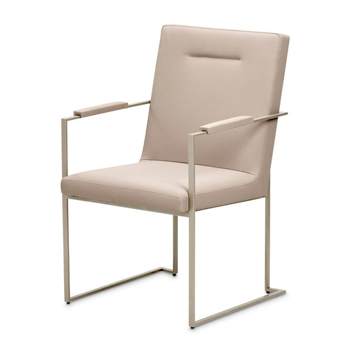 AICO Marin Arm Chair (Set of 2) in Greige - Furniture Land (Milwaukee, WI)