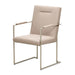 AICO Marin Arm Chair (Set of 2) in Greige - Furniture Land (Milwaukee, WI)