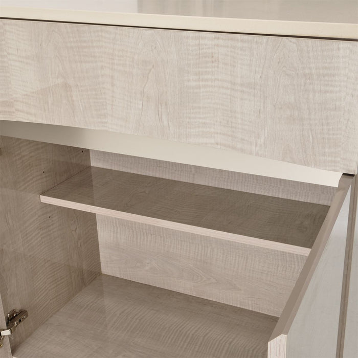 AICO Marin Sideboard in Greige - Furniture Land (Milwaukee, WI)