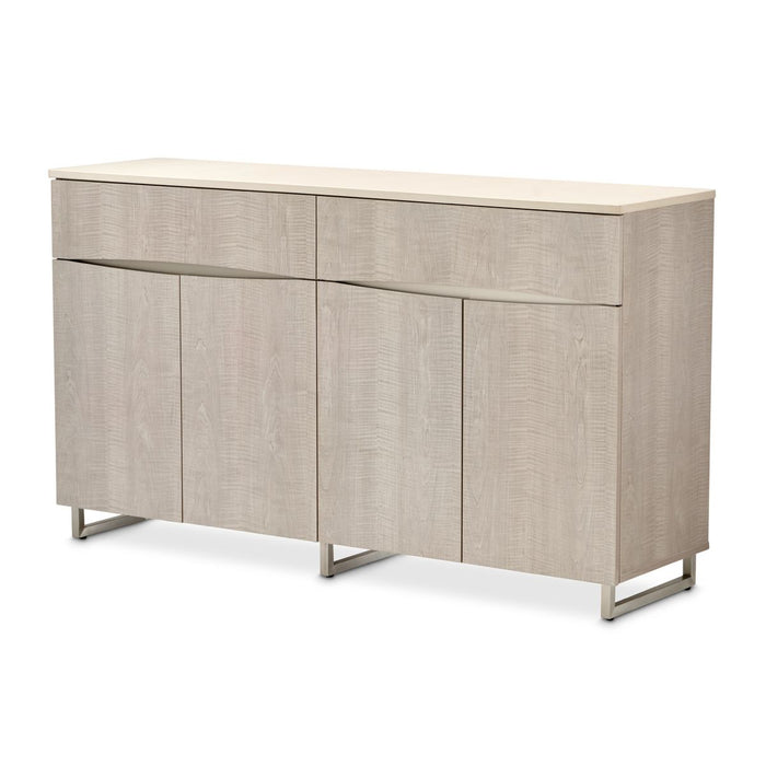 AICO Marin Sideboard in Greige - Furniture Land (Milwaukee, WI)