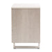 AICO Marin Nightstand in Greige - Furniture Land (Milwaukee, WI)