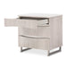 AICO Marin Nightstand in Greige - Furniture Land (Milwaukee, WI)